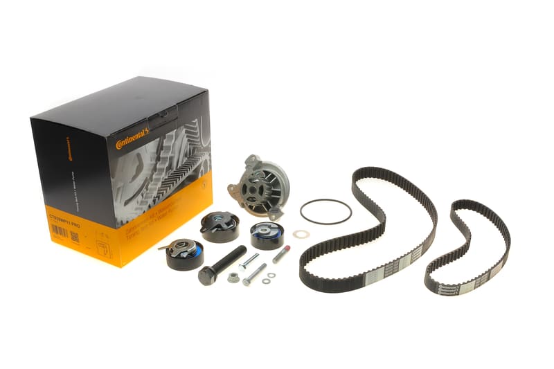 Комплект ГРМ + ПНВТ + помпа VW LT 2.5SDI/VW T4 2.5 TDI 96-06 (26.4x122z/20.8x81z) (3 ролика+2 ременя) CONTINENTAL