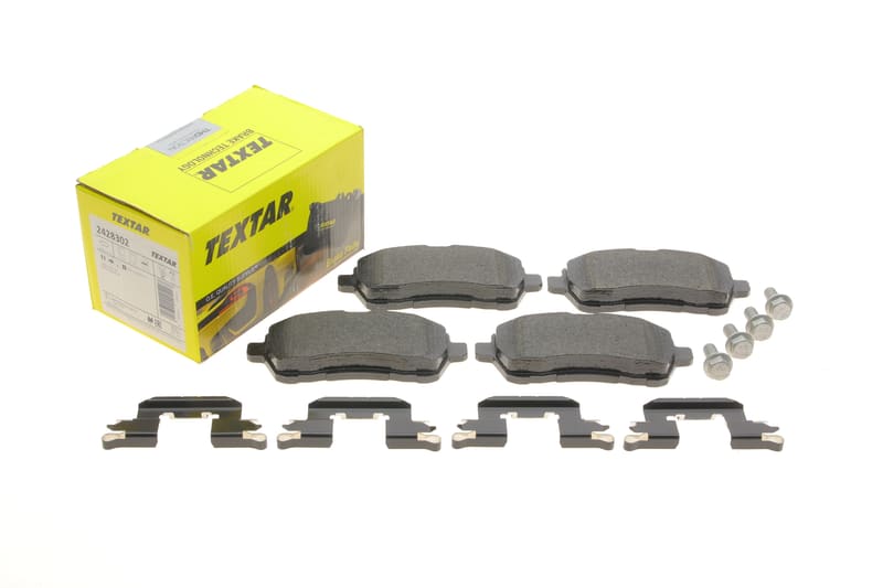 Колодки тормозные (передние) Ford Fiesta 08- (Lucas) TEXTAR