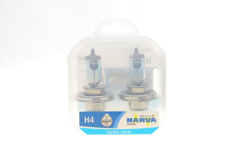 (к-кт 2 шт.) Автолампа H4 12V 60/55W P43t Range Power Blue+ (3700K) NARVA
