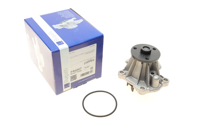 Помпа воды Ford Escort VI/VII/Scorpio I/II/Sierra II 2.0i/2.0 16V/RS2000 87-06 (R/B) (8 лоп.) BUGATTI