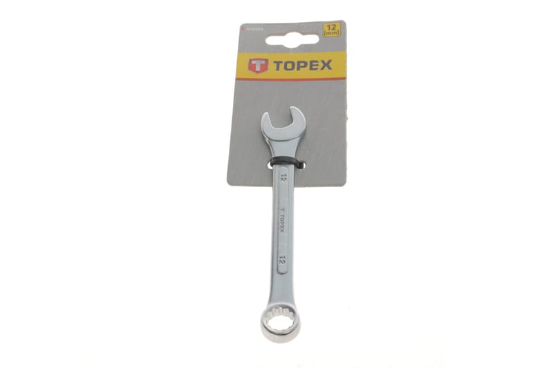 Ключ ріжково-накидний 12 мм L-140 мм TOPEX