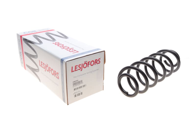 Пружина (задня) Seat Leon 1.6TDI 10-12 (накл.зад.частина) LESJOFORS