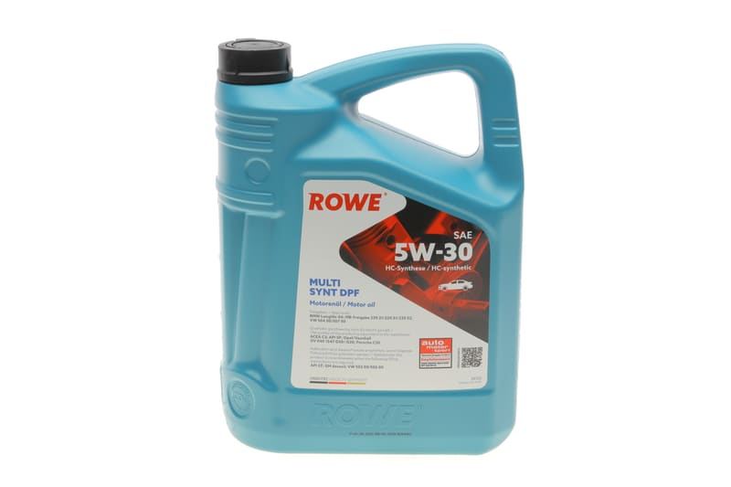 Олива 5W30 HIGHTEC MULTI SYNT DPF (5L) (BMW LL-04/MB229.51/229.31/229.52/VW504 00/507 00/GM dexos2) ROWE