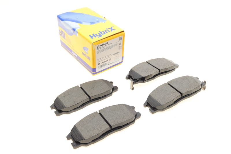 Колодки гальмівні (передні) Hyundai Santa Fe/Trajet 00-12/Ssangyong Actyon/Kyron 05-/Rexton 02- METELLI