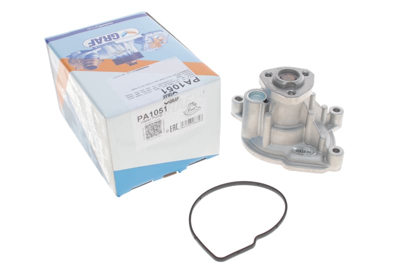 Помпа води Audi A1/A3/Skoda Octavia/SuperB/Rapid/VW Golf V/VI/Passat 1.4TFSI/TSI 07- (B/B) (7 лоп) GRAF