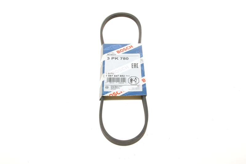 Ремінь генератора Renault 19 1.4 88-95 (3PK780) BOSCH