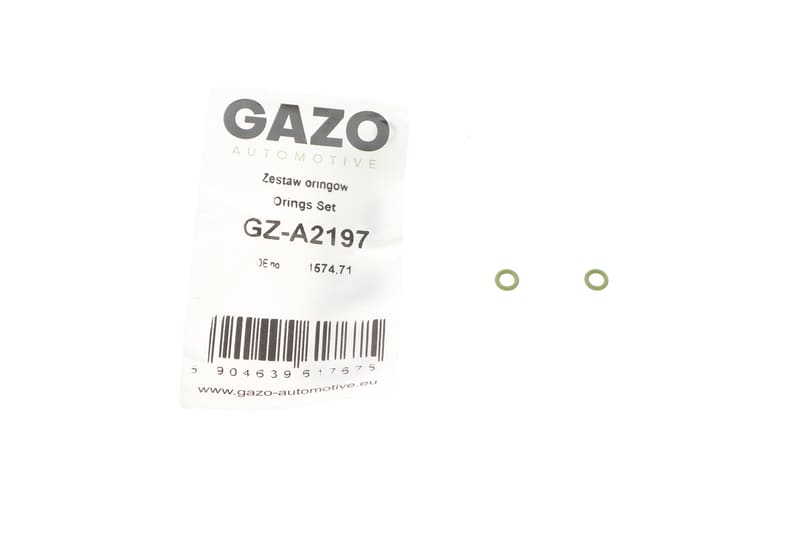 Прокладка форсунки Ford Fiesta/Citroen C3/Peugeot 206 1.4 HDi 02- (к-кт 4шт) GAZO