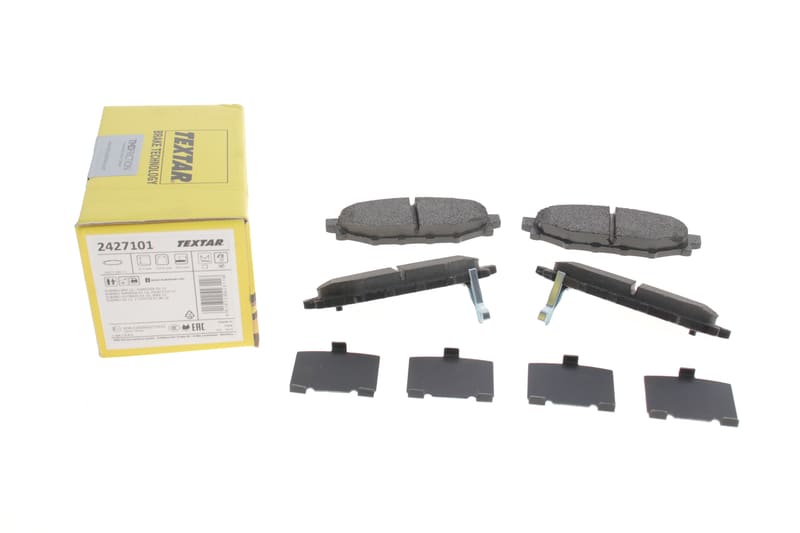 Колодки тормозные (задние) Subaru Impreza/Outback/Forester 03- (Akebono) TEXTAR