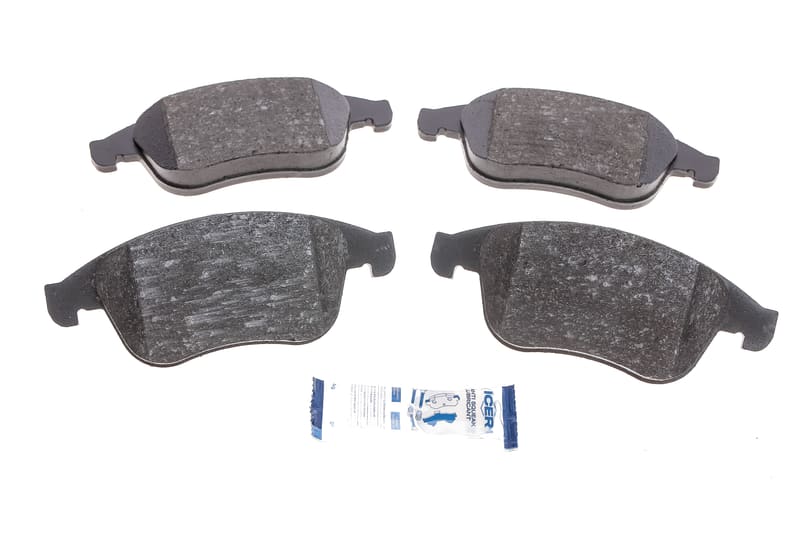 Колодки тормозные (передние) Renault Megane III/Laguna III/Scenic III 08-/Clio 13- (WVA 24710/24826) ICER