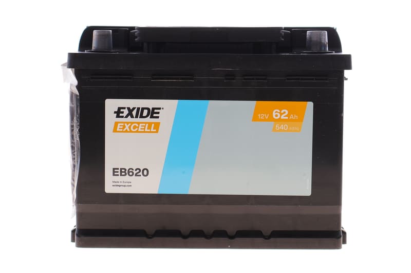 Акумуляторна батарея 62Ah/540A (242x175x190/+R/B13) Excell EXIDE