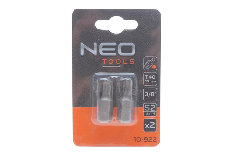 (к-кт 2 шт) Бита 3/8" Torx T40 30 мм NEO TOOLS