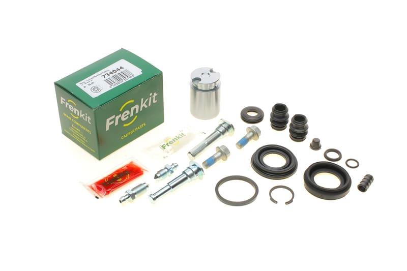 Ремкомплект супорта (заднього) Mazda 6 02-08 (d=34mm) (+поршень/направляюча) (Mando) FRENKIT