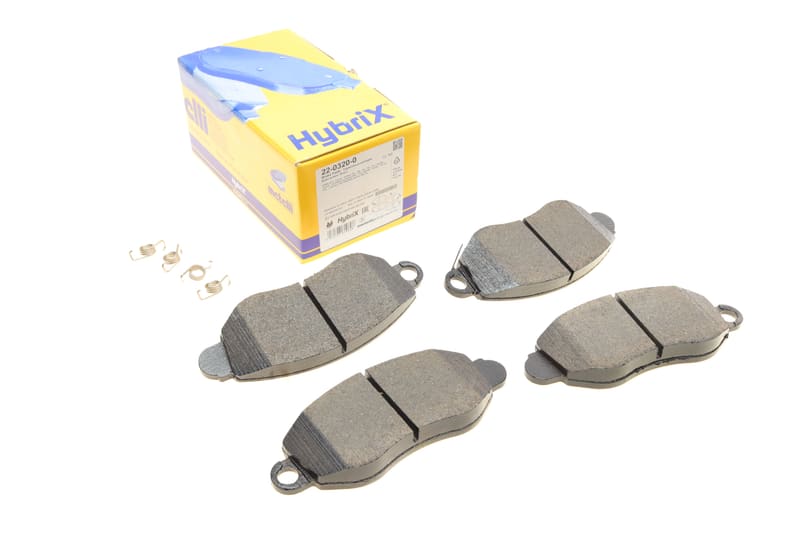 Колодки тормозные (передние) Ford Transit 00-06 METELLI