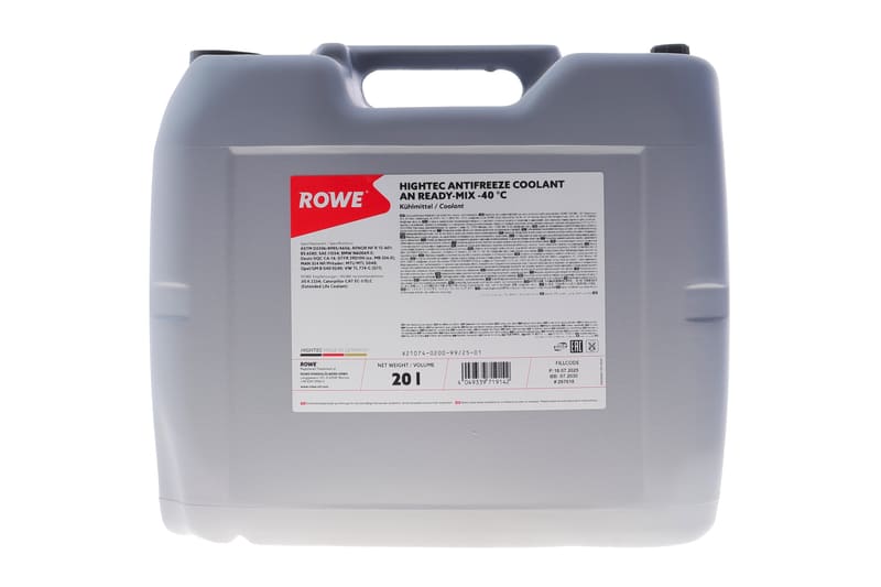 Антифриз (синій) G11 (20L) READY-MIX -40°C HIGHTEC ANTIFREEZE  ROWE