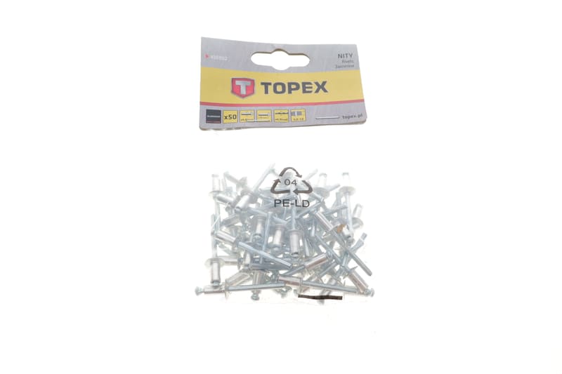 Заклепка Ø4,8x10 mm 50 од. TOPEX