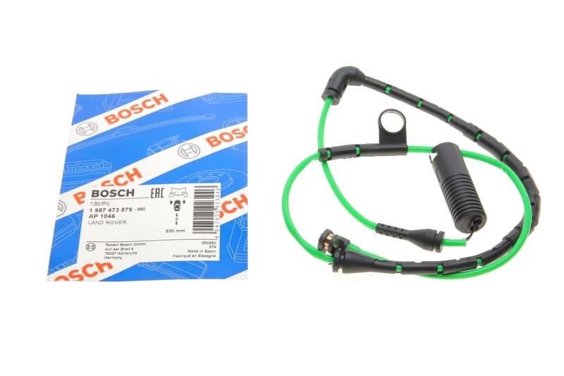 Датчик зносу гальмівних колодок (передніх) Land Rover Range Rover III 09-12 (L=830mm) BOSCH