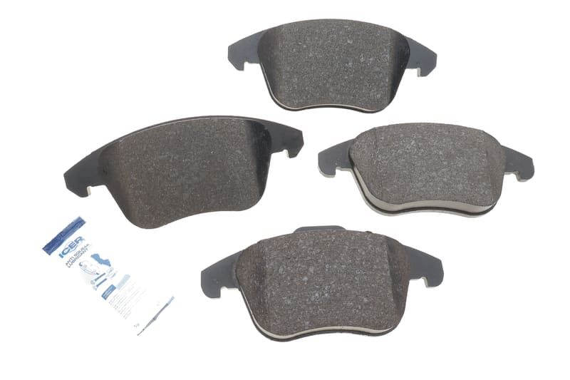 Колодки тормозные (передние) Citroen C4 09-/C4 Grand Picasso 06-13/Peugeot 3008 11-16/5008 09-17 ICER