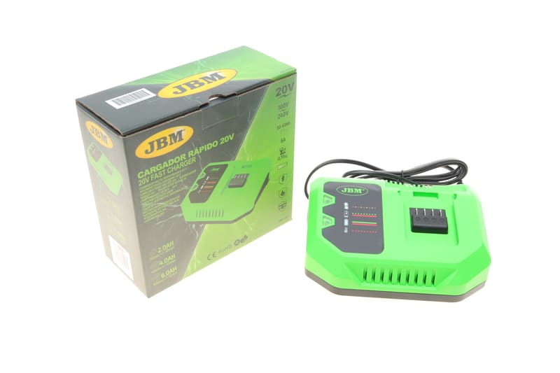 Зарядний пристрій для акумуляторів (20v-6A) JBM