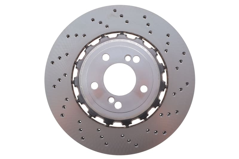 Диск тормозной (задний) BMW M3 (F30/F80)/M4 (F82/F83) 14-20 (370x24) (R) (вентил.) (с отверств.) SHW PERFORMANCE