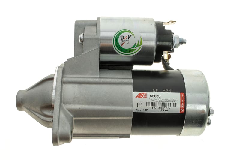 Стартер Mitsubishi Colt 96-03/Lanser 03-13/Pajero 1.3-2.0 99-07 (12V/1.2kw) (z=8) AS