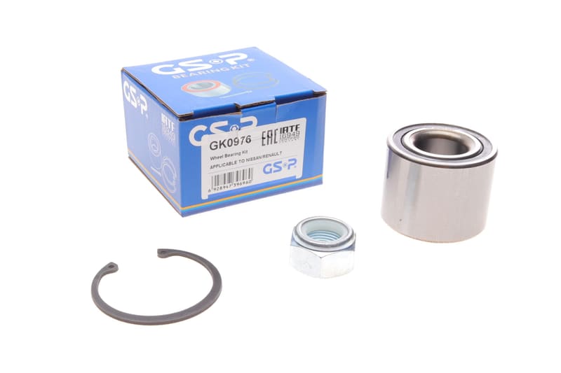 (к-кт) Подшипник ступицы (задней) Renault Kangoo 97-/Laguna 93-01/Nissan Kubistar 03- (25x55x43) GSP