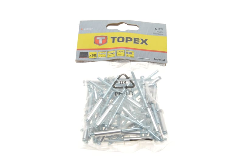 Заклепка Ø4,8x23 mm 50 ед. TOPEX