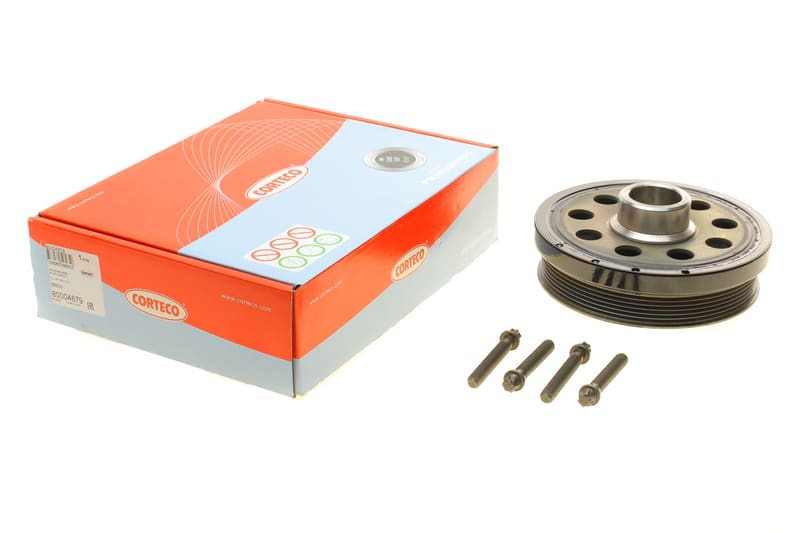 Шків колінвалу BMW 1/3/X1/X3 2.0D 04- (6PK) CORTECO
