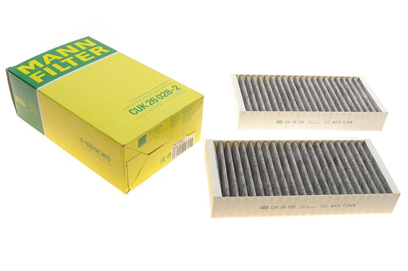 Фільтр салону MB M-class (W166) 11- (вугільний) MANN-FILTER