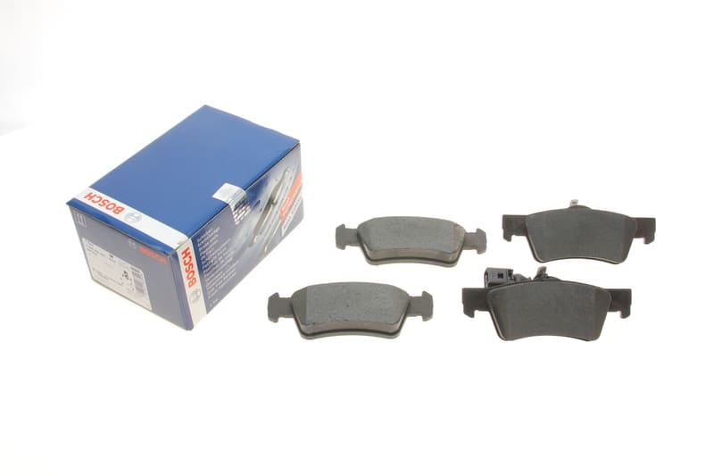 Колодки тормозные (задние) VW T5/Multivan V 03-15 (+датчик) BOSCH