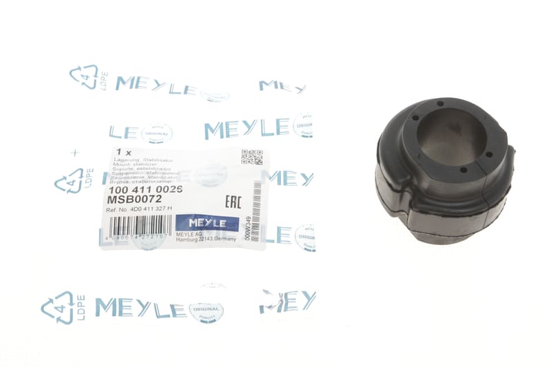 Втулка стабілізатора (переднього) Audi A6/VW Passat 96-05 (d=27mm) MEYLE