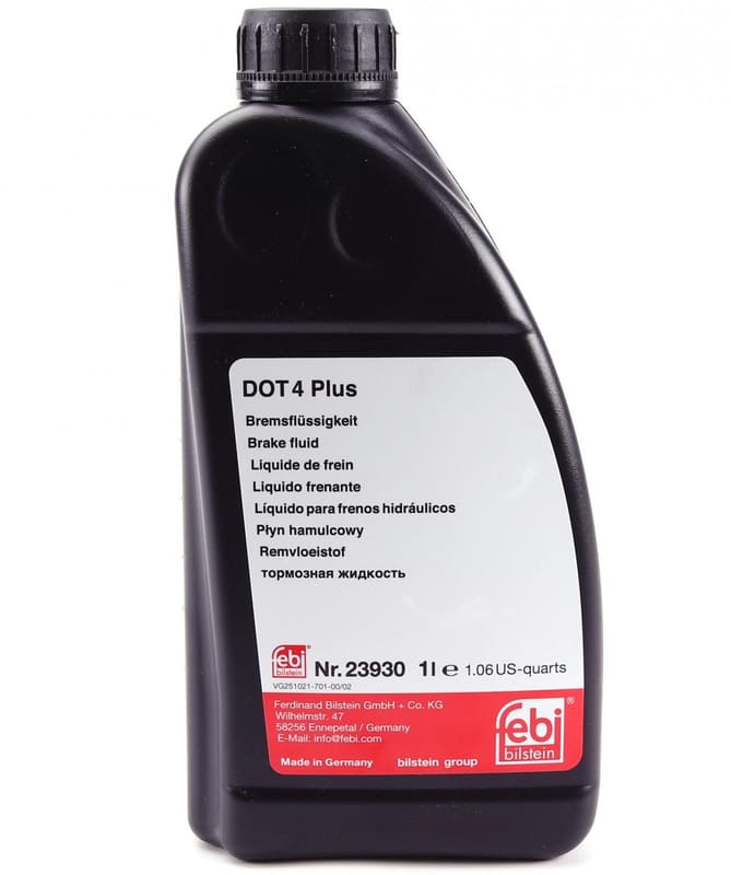 Рідина гальмівна DOT4 Plus (1л) FEBI BILSTEIN