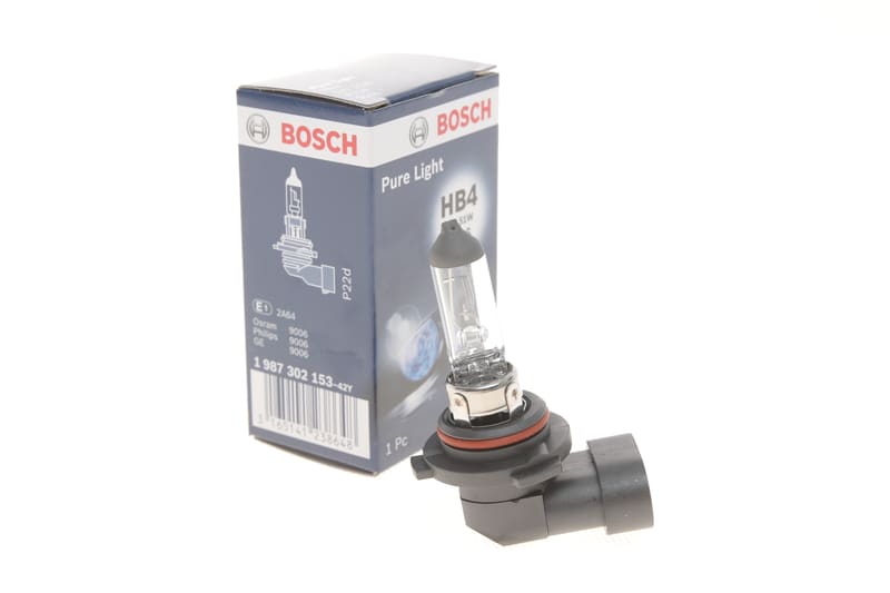 Автолампа HB4 12V 51W P22d Pure Light (0.025 кг) BOSCH