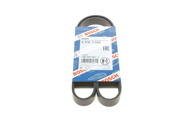 Ремінь генератора Renault Master 2.5dCi (-AC) (6PK1145) BOSCH