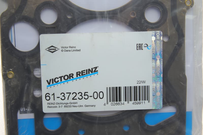 Прокладка ГБЦ Opel Astra J 1.7CDTI 09-, 0,95mm, (1 метка) REINZ