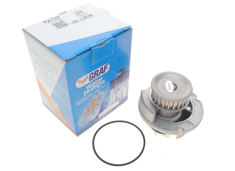 Помпа води Opel Astra G/H/Vectra B/C/Zafira A/Corsa C/Meriva A 1.8/1.8 16V 98-10 (23z) (B/B) (8 лоп) GRAF