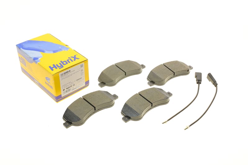 Колодки тормозные (передние) Ford Transit 06-14/Transit Connect 06-13 (RWD) (+датчики) METELLI