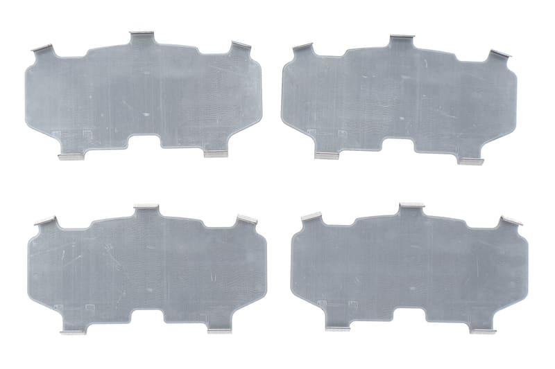 Комплект протискрипних пластин (передніх) Toyota Corolla 12-/Yaris 05-/Prius 11-/Mazda Familia 18- FRENKIT