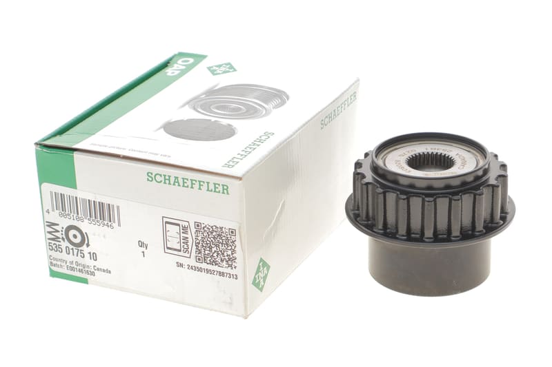 Шків генератора Land Rover/Volvo 3.2i 06-14 INA
