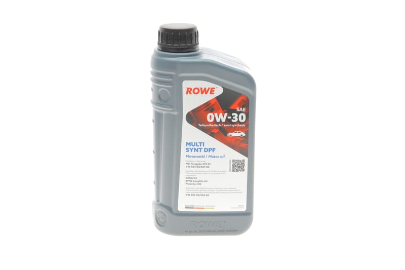 Олива 0W30 HIGHTEC MULTI SYNT DPF (1L) (MB 229.52/VW 504 00/507 00/503 00/506 00/BMW LL-04) (ACEA C3) ROWE