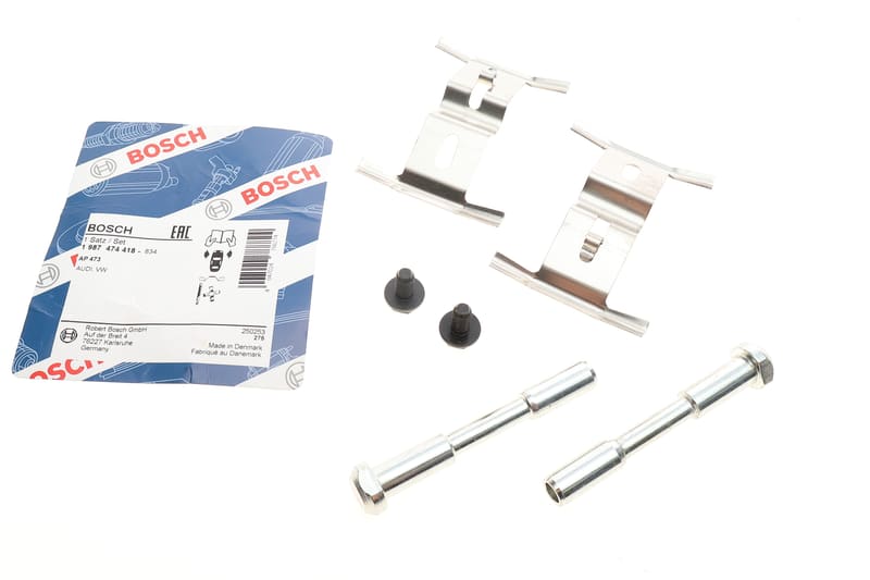 Планка супорта (переднього) прижимна (к-кт) Audi Q7/VW Touareg 04-15 BOSCH