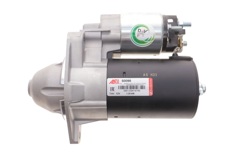 Стартер Chevrolet Lacetti 1.8 05-/Opel Astra G/H 2.0 98-10 (1.2kw) (z=9) AS