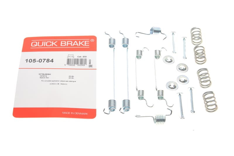 Комплект пружинок колодок ручника Mitsubishi Carisma/Space Star 95-06 QUICK BRAKE
