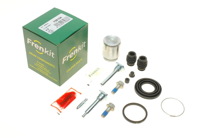 Ремкомплект супорта (заднього) Subaru Forester/Legacy 97- (d=38mm) (+поршень/направляюча) (Akebono) FRENKIT