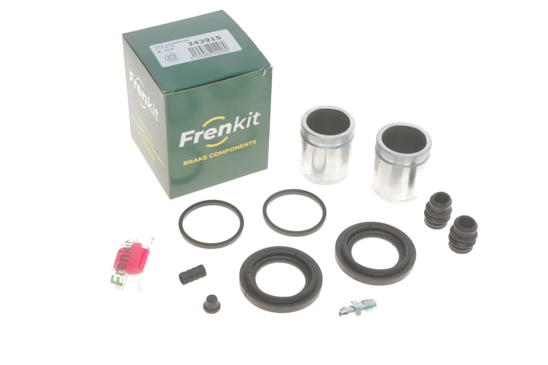Ремкомплект супорта (переднього) Hyundai Santa Fe 01- (d=43mm) (+2 поршня) (Mando) FRENKIT