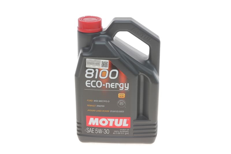 Олива 5W30 ECO-nergy 8100 (4L) (WSS M2C 913D/RN0700/STJLR.03.5003) (104257) MOTUL