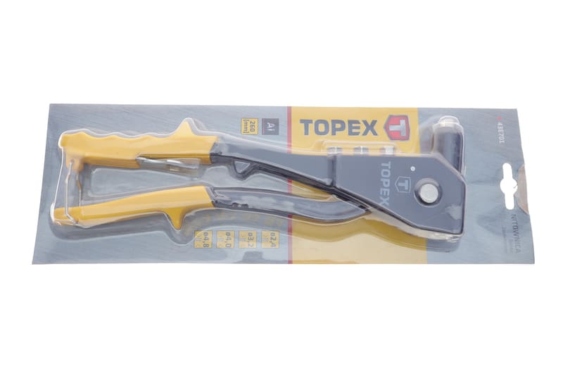 Заклепник для заклепок алюмінієвих (d=2.4/3.2/4.0/4.8mm) TOPEX