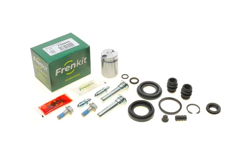 Ремкомплект супорта (заднього) Mazda 6 02-08 (d=34mm) (+поршень/направляюча) (Mando) FRENKIT