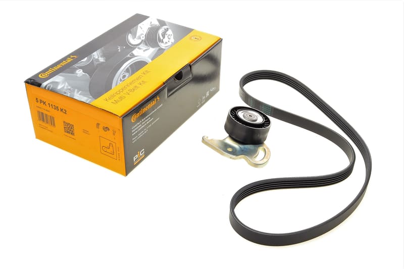 Комплект ременя генератора Renault Clio/Megane/Scenic/Nissan Almera/Micra/Kubistar 1.5 dCi 03- CONTINENTAL