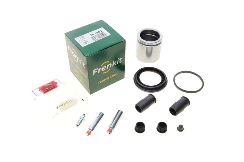 Ремкомплект супорта (переднього) VW Sharan/T4 96-10 (d=57mm)(Ate)(+ поршен/направляюча) SuperKit FRENKIT