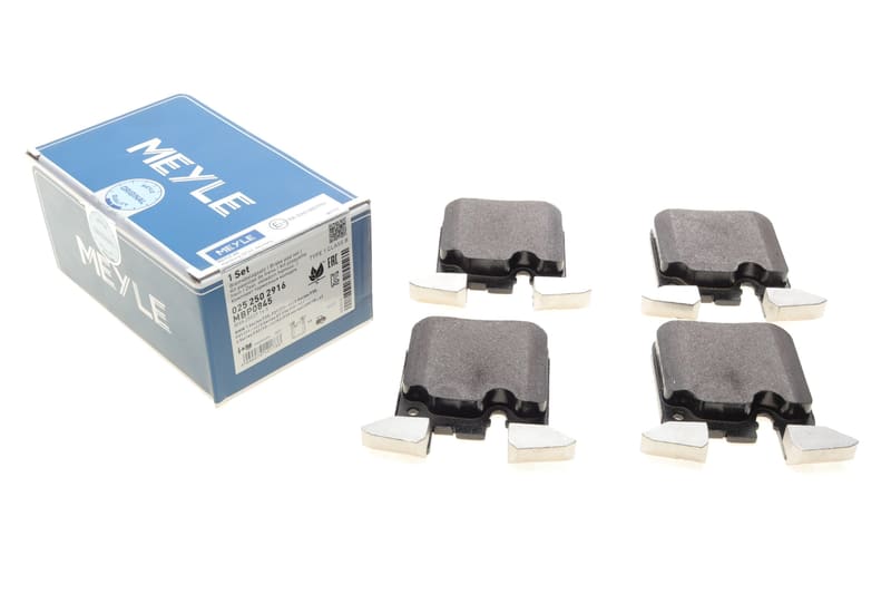 Колодки гальмівні (задні) BMW 1 (F20/F21)/ 3 (F30/F31/F34) 11- (Brembo) B37/B47/N13/N47/N55 MEYLE